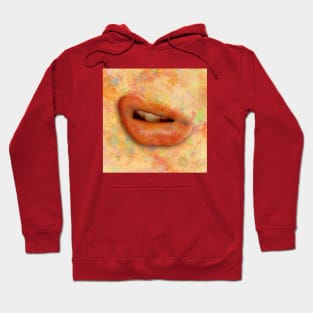 Flowery mouth Hoodie